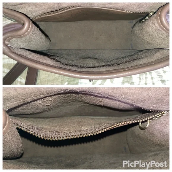 VINTAGE 90’s COACH MURPHY BAG #9930 in brown full-grain leather. Fully Restored - Picture 9 of 12